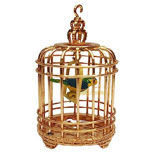 UKCOCO Miniatur-vogelkäfig Vogelkäfig- Vogel- Vogelkäfigdekor Vogelkäfig Haus Mini Miniatur Winzig Vogelkäfer Häuser Dekorationen Klein Dekoration Käfig Metall Roségold UKCOCO Miniatur-vogelkäfig Vogelkäfig- Vogel- Vogelkäfigdekor Vogelkäfig Haus Mini Miniatur Winzig Vogelkäfer Häuser Dekorationen Klein Dekoration Käfig Metall Roségold von UKCOCO