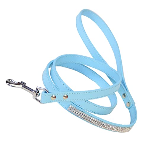 UKCOCO PU Hundeleine mit Strasssteinen Verstellbare Trainingsleine für Katzen für Joggen und Outdoor Aktivitäten UKCOCO PU Hundeleine mit Strasssteinen Verstellbare Trainingsleine für Katzen für Joggen und Outdoor Aktivitäten von UKCOCO