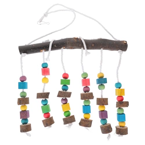 UKCOCO Papageien Spielzeug Aus Hängendes Kau Und Molar-Spielzeug Für Vögel Sicheres Robustes Zubehör Für Vogelkäfige Für Aktive Gesunde Papageien Für Verschiedene Vogelgrößen UKCOCO Papageien Spielzeug Aus Hängendes Kau Und Molar-Spielzeug Für Vögel Sicheres Robustes Zubehör Für Vogelkäfige Für Aktive Gesunde Papageien Für Verschiedene Vogelgrößen von UKCOCO