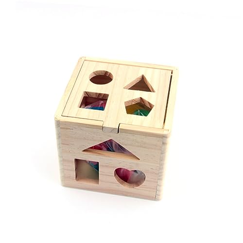 UKCOCO Wood Block Toss Spielzeug Für Papageien Kreatives Und Lustiges Spielzeug Für Vögel Fördert Bewegung Und Entdeckung Sicheres Langlebiges Design Für Kleine Vögel UKCOCO Wood Block Toss Spielzeug Für Papageien Kreatives Und Lustiges Spielzeug Für Vögel Fördert Bewegung Und Entdeckung Sicheres Langlebiges Design Für Kleine Vögel von UKCOCO