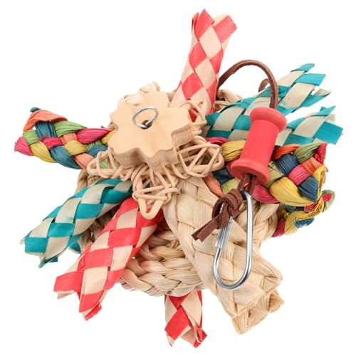 UKCOCO Spielzeug Für Papageien Zum Kauen Und Kratzen Vogel-hängespielzeug Backenzahnspielzeug Für Vogelkäfig Vogel-beißspielzeug Vogelspielzeug Für Sittiche UKCOCO Spielzeug Für Papageien Zum Kauen Und Kratzen Vogel-hängespielzeug Backenzahnspielzeug Für Vogelkäfig Vogel-beißspielzeug Vogelspielzeug Für Sittiche von UKCOCO
