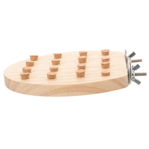 UKCOCO Papageien Spielplatz Holzstand Plattform Spielzeug Für Vögel Einstellbare Sitzstange Für Wellensittiche Nymphensittiche Und Kleine Haustiere Fördert Bewegung Und Balance Im UKCOCO Papageien Spielplatz Holzstand Plattform Spielzeug Für Vögel Einstellbare Sitzstange Für Wellensittiche Nymphensittiche Und Kleine Haustiere Fördert Bewegung Und Balance Im von UKCOCO