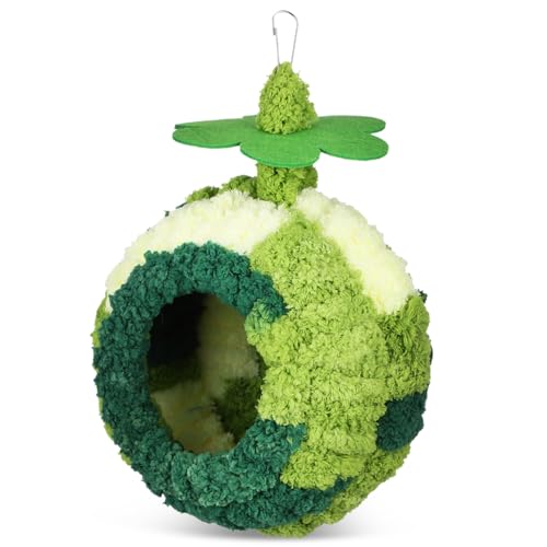 UKCOCO Papageiennest Winter Warmes Vogelnest Für Käfig Papagei Winterbett Vogelzubehör Für Käfige Papageienhängematte Plüsch Vogelhängematte Großes Vogelhaus Vogelhütte Kunststoff UKCOCO Papageiennest Winter Warmes Vogelnest Für Käfig Papagei Winterbett Vogelzubehör Für Käfige Papageienhängematte Plüsch Vogelhängematte Großes Vogelhaus Vogelhütte Kunststoff von UKCOCO