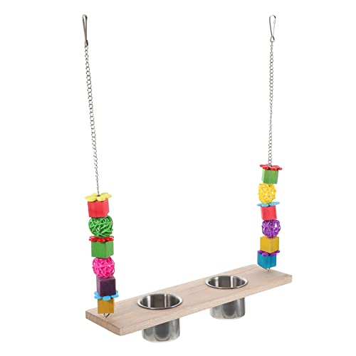 UKCOCO Papageienschaukel Vogel Papagei Schaukel Vogelfutterbecher Vogel Stehen Vogelperchstand Vogelspielzeug Papageienspielzeug Aufhängen Vogelschaukel Edelstahl Colorful UKCOCO Papageienschaukel Vogel Papagei Schaukel Vogelfutterbecher Vogel Stehen Vogelperchstand Vogelspielzeug Papageienspielzeug Aufhängen Vogelschaukel Edelstahl Colorful von UKCOCO