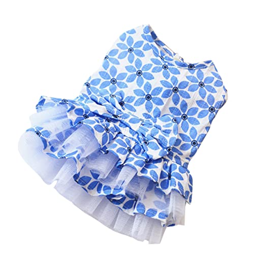 UKCOCO Partykleidung für Haustiere Kühlweste für Hunde Hund Biene Kostüm Haustierbekleidung Hund Bademantel hundekleidung hundebekleidung Party-Hunderock Spitzenkleid für Hunde Sky-Blue UKCOCO Partykleidung für Haustiere Kühlweste für Hunde Hund Biene Kostüm Haustierbekleidung Hund Bademantel hundekleidung hundebekleidung Party-Hunderock Spitzenkleid für Hunde Sky-Blue von UKCOCO