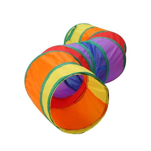 UKCOCO Pet-Tube- Kitten Katzen cat Accessories Katzen spielsachen Tunnel für Katzenzelte Kätzchentunnel für Wohnungskatzen Haustierbedarf für Haustiere Colorful von UKCOCO