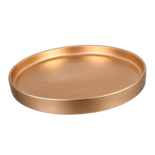 UKCOCO Pflanzschale aus Keramik Blumen-Untertassen-Tablett Tablett für Pflanzentöpfe Pflanzenschale rund Keramische Pflanzenteller Keramik-Pflanzenuntersetzer Pflanzentopfsaucer Golden UKCOCO Pflanzschale aus Keramik Blumen-Untertassen-Tablett Tablett für Pflanzentöpfe Pflanzenschale rund Keramische Pflanzenteller Keramik-Pflanzenuntersetzer Pflanzentopfsaucer Golden von UKCOCO