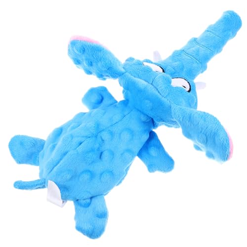 UKCOCO Cute Dog Toy Für Kleine Hunde Interaktives Plüschspielzeug Mit Quietscher Für Indoor Und Outdoor-Spiel Fördert Aktivität Und Vermindert Langeweile von UKCOCO