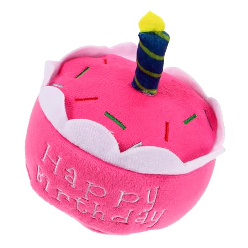 UKCOCO Plüsch-hundekuchenspielzeug Welpenspielzeug Pfote Kleiner Hund Alles Zum Geburtstag Haustiere Haustier Kuchenspielzeug Für Hunde Party Behandeln Rosa UKCOCO Plüsch-hundekuchenspielzeug Welpenspielzeug Pfote Kleiner Hund Alles Zum Geburtstag Haustiere Haustier Kuchenspielzeug Für Hunde Party Behandeln Rosa von UKCOCO