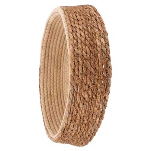 UKCOCO Rattan Katzenbett Haustiernest Aus Geflochtenem Material Kleine Kratzfestes Katzenkissen Für Indoor Katzen Gemütlicher Schlafplatz Für Katzen Und Kleine UKCOCO Rattan Katzenbett Haustiernest Aus Geflochtenem Material Kleine Kratzfestes Katzenkissen Für Indoor Katzen Gemütlicher Schlafplatz Für Katzen Und Kleine von UKCOCO