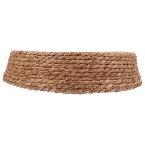 UKCOCO Rattan Katzenbett Rund Natürlicher Katzenkorb Für Wohnungskatzen Haustierbetthaus Für Kleine Gemütliches Schlafnest Aus Geflochtenem Material UKCOCO Rattan Katzenbett Rund Natürlicher Katzenkorb Für Wohnungskatzen Haustierbetthaus Für Kleine Gemütliches Schlafnest Aus Geflochtenem Material von UKCOCO