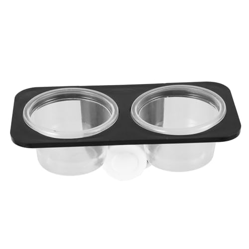 UKCOCO Futternapf Für Gecko Reptilien Futterspender Mit Saugnapf Wassernapf Für Eidechsen Schildkröten Chamäleons Platzsparend Leicht Zu Reinigen UKCOCO Futternapf Für Gecko Reptilien Futterspender Mit Saugnapf Wassernapf Für Eidechsen Schildkröten Chamäleons Platzsparend Leicht Zu Reinigen von UKCOCO