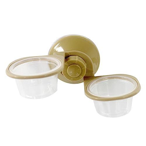 UKCOCO Reptilienzubehör Aquarium Haustier Kleine Reptilienschale Futternapf Für Schildkröten Crested Gecko Food Cups Reptilienfuttermittel Futter Für Leopardgeckos Haubengecko von UKCOCO
