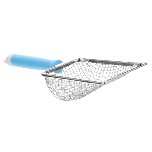 UKCOCO Schaufel für Katzenstreu Wurf Katzenstreu Scoop Katzenstreuschaufel aus Metall Katzenstreu Müllsschopfmetall Metallstreu Scoop streuschaufel Halter Rostfreier Sky-Blue UKCOCO Schaufel für Katzenstreu Wurf Katzenstreu Scoop Katzenstreuschaufel aus Metall Katzenstreu Müllsschopfmetall Metallstreu Scoop streuschaufel Halter Rostfreier Sky-Blue von UKCOCO