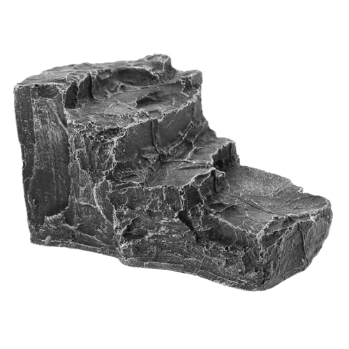 UKCOCO Schildkröten Aalplattform Aus Resin Dekoration Für Aquarien Kletterhilfe Für Kleine Reptilien Zubehör Für Wasserschildkrötenbecken Und Terrarien von UKCOCO