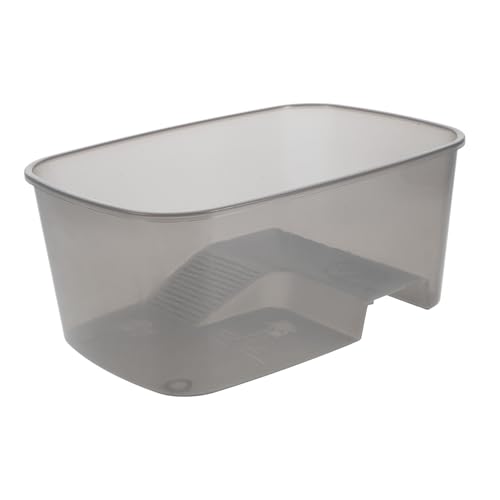 UKCOCO Schildkrötenbecken Schildkröten Lebensraum Schildkrötenpanzer Schildkröten-Aquarium Einsiedlerkrabbenlebensraum Abs Dark Grey UKCOCO Schildkrötenbecken Schildkröten Lebensraum Schildkrötenpanzer Schildkröten-Aquarium Einsiedlerkrabbenlebensraum Abs Dark Grey von UKCOCO