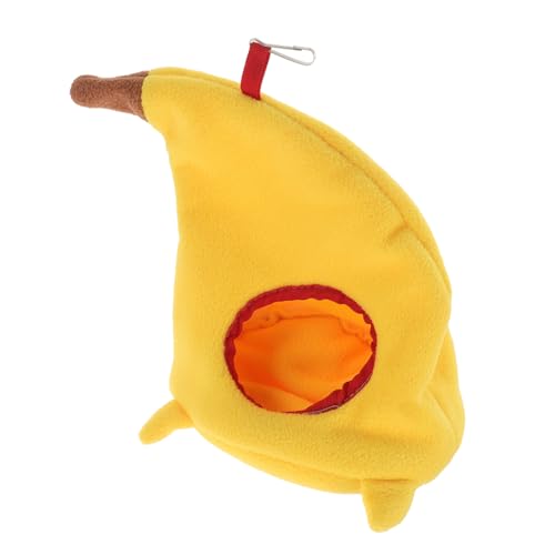 UKCOCO Schlafsack Vogelnest Bartagame Hängematte Hamster Hängebett Kauen Molar Sticks Kleine Tierpee-Pads Frettchen Hängematte Für Zwerghamster Dickes Vlies Yellow UKCOCO Schlafsack Vogelnest Bartagame Hängematte Hamster Hängebett Kauen Molar Sticks Kleine Tierpee-Pads Frettchen Hängematte Für Zwerghamster Dickes Vlies Yellow von UKCOCO