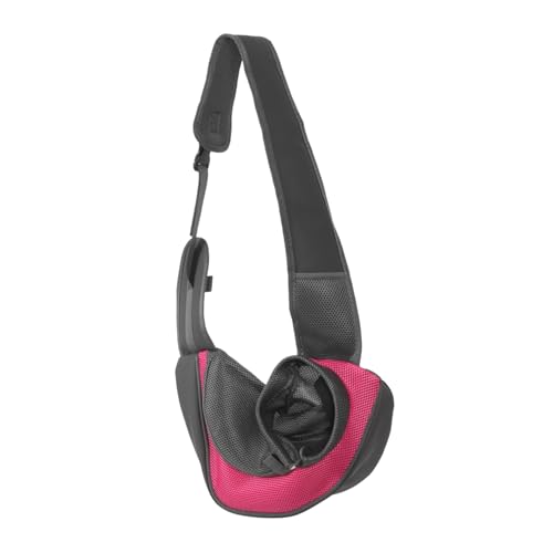UKCOCO Schultertasche für Haustiere Tragetasche für Katzen Rosa für Reisen Verstellbarer Tragegurt und Komfortabel für Kleine UKCOCO Schultertasche für Haustiere Tragetasche für Katzen Rosa für Reisen Verstellbarer Tragegurt und Komfortabel für Kleine von UKCOCO