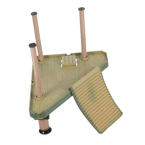 UKCOCO Schwimmende Schildkröten -sonnenbaden Plattform Haustier Turtle Reptile Klettern Schildkrötendockdekor Für Schildkrötenpanzer Und Aquarium von UKCOCO