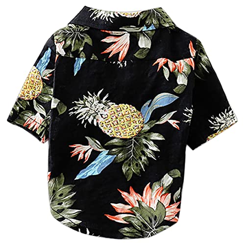 UKCOCO Sommerhemd Für Haustiere Kleidung Hunde Groß Outfits Haustierbluse Navy von UKCOCO