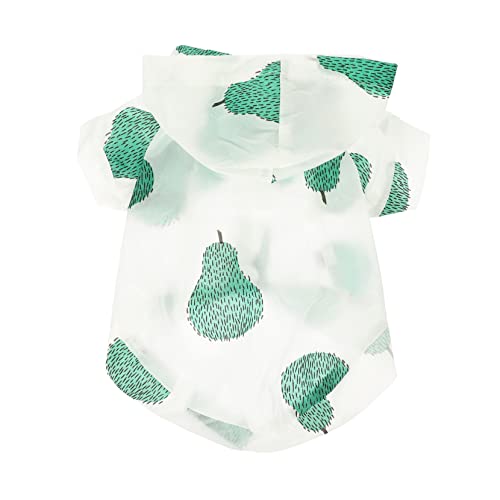 UKCOCO Sonnenschutzkleidung Für Haustiere Schnauze Mittel Klein Süßer Hundemantel Schützend Unterstützung Draußen Welpe Weste Hundepullover Bewachen Produkt Polyester von UKCOCO