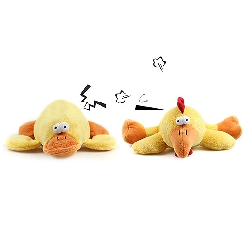 UKCOCO Soundspielzeug Für Hunde Lustig Kauspielzeug Für Welpen Plüsch Huhn Beissen Plüschtier Haustier Anregend Kauspielzeug Für Hunde Ausgestopft Klein Hundespielzeug Yellow UKCOCO Soundspielzeug Für Hunde Lustig Kauspielzeug Für Welpen Plüsch Huhn Beissen Plüschtier Haustier Anregend Kauspielzeug Für Hunde Ausgestopft Klein Hundespielzeug Yellow von UKCOCO
