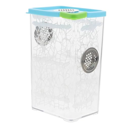 UKCOCO Springspinne Zuchtbox Material Kompaktes Terrarium Für Kleine Reptilien Und Insekten Wiederverwendbar Für Innenhaltung Einfache Pflege Und Aufzuchtbedingungen UKCOCO Springspinne Zuchtbox Material Kompaktes Terrarium Für Kleine Reptilien Und Insekten Wiederverwendbar Für Innenhaltung Einfache Pflege Und Aufzuchtbedingungen von UKCOCO