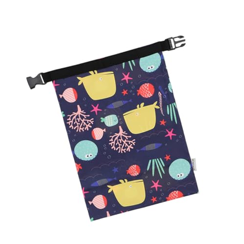 UKCOCO Tierfutterträger Krankentasche Welpen Nasstasche Kleine Jungen Tasche Hundefutter Hundeleckerlis Katzenfuttertasche Tierfuttertasche Hundesnack Aufbewahrungstasche Blau von UKCOCO
