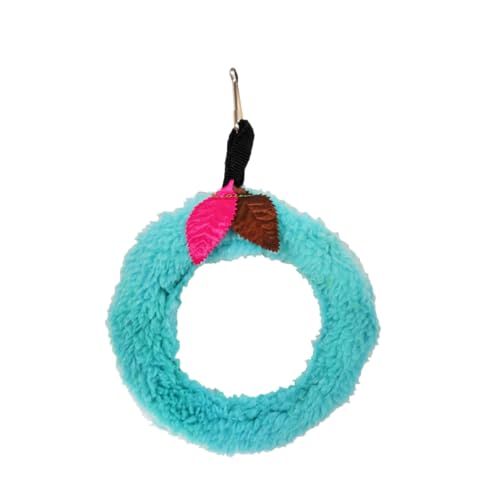 UKCOCO Tierkäfig- Vogelspielzeug Zubehör Vogel Stofftier Haustier Papagei Swing Sittiche Blue von UKCOCO