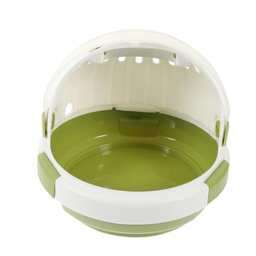 UKCOCO Tragbarer Hamster-reiseträgergriff Kleintierkäfigbox Für Den Außenbereich Abs-Material Haustier-Outdoor-versorgung Reise-hamsterträger Hamster-Tragetasche Käfig von UKCOCO