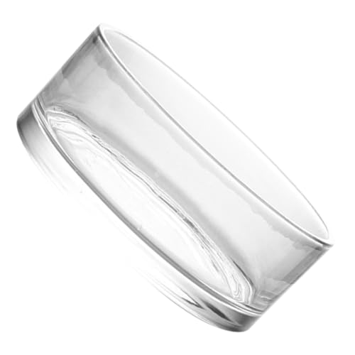 UKCOCO Transparente Glasvase für Hydroponik Runde Terrarium Pflanzgefäß für Blumen Dekoratives Aquarium für Hochzeiten Partys und Zuhause von UKCOCO
