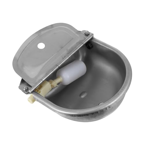 UKCOCO Trinkbrunnen Aus Edelstahl Tränkebecken Für Vieh Wasserspender Für Nutztiere Trinkbrunnen Für Nutztiere Viehtränke Trinkbrunnen Für Vieh Rostfreier Stahl Silver UKCOCO Trinkbrunnen Aus Edelstahl Tränkebecken Für Vieh Wasserspender Für Nutztiere Trinkbrunnen Für Nutztiere Viehtränke Trinkbrunnen Für Vieh Rostfreier Stahl Silver von UKCOCO