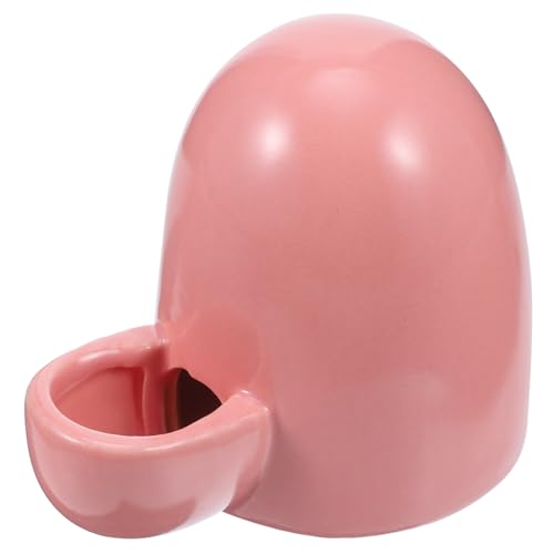 UKCOCO Trinkgerät für Hamster nager trinkflasche Hamster wasserspender Trinkflasche für Nagetiere automatisch Tank Trinken Mini-Trinkbrunnen für Haustiere Trinkspender für Hamster Rosa von UKCOCO