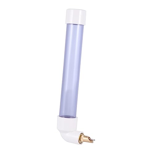 UKCOCO Trinkwasser Wasserkocher Vogelhäuschen und Wasser Spender Papagei Wasserzufuhr Brunnen wasserflasche Water Bottle Hydro Bottle Automatisches Trinken von Haustieren Vogeltränke Blue von UKCOCO