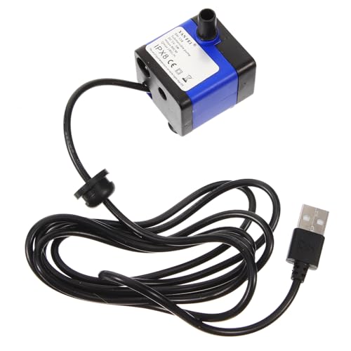 UKCOCO USB Tauchpumpe Für Aquarien Und Teiche Leise Wasserpumpe Für Fischbehälter Filter Und Kleine Wasseranlagen Lösung Für Aquarien Und Gartenbrunnen Energieeffizient von UKCOCO