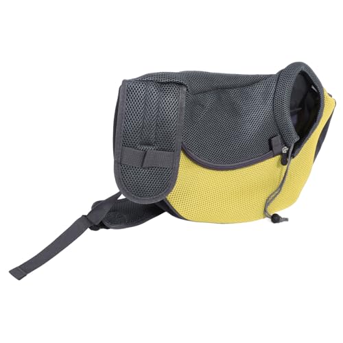 UKCOCO Pet Sling Tragetasche Für Kleine Hunde Und Katzen Atmungsaktive Stilvolle Umhängetasche Für Reisen Tierarztbesuche Und Ausflüge von UKCOCO