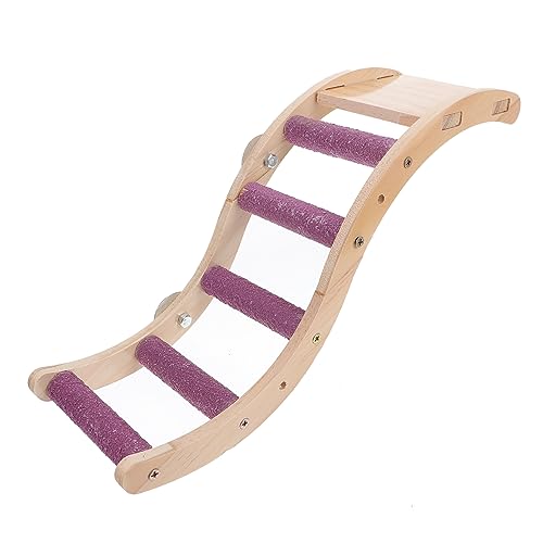 UKCOCO Vogel Papagei Kletterleiter Sittich Vogelleiter Vogelspielplatz Klettern vogelkäfig zubehör vogelzubehör für käfig Parrot Toys Papageienleiter Haustierbedarf Holz Rosa UKCOCO Vogel Papagei Kletterleiter Sittich Vogelleiter Vogelspielplatz Klettern vogelkäfig zubehör vogelzubehör für käfig Parrot Toys Papageienleiter Haustierbedarf Holz Rosa von UKCOCO