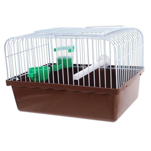 UKCOCO Vogelkäfig Hamsterkäfige Taube Haustier Vogel Kleiner Papageienkäfig Reisekäfig für Vögel coop kleintierkäfig Käfig für Papageien Vogelreisekäfig Kleiner Hamsterkäfig Eisen Coffee UKCOCO Vogelkäfig Hamsterkäfige Taube Haustier Vogel Kleiner Papageienkäfig Reisekäfig für Vögel coop kleintierkäfig Käfig für Papageien Vogelreisekäfig Kleiner Hamsterkäfig Eisen Coffee von UKCOCO