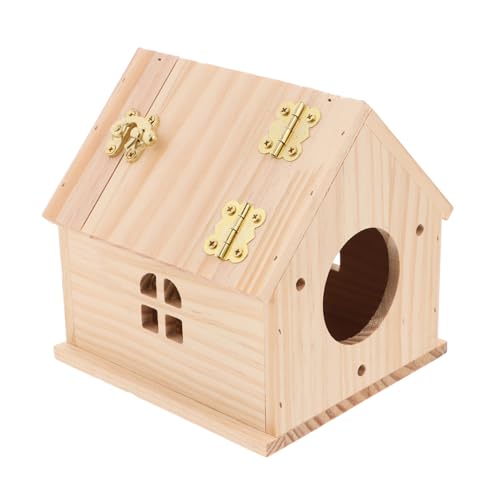UKCOCO Nistkasten Aus Holz Für Nymphensittiche Vogelhaus Brutnest Für Papageien Und Sittiche Vogelnest Für Käfig Naturmaterial Komfortabler Lebensraum UKCOCO Nistkasten Aus Holz Für Nymphensittiche Vogelhaus Brutnest Für Papageien Und Sittiche Vogelnest Für Käfig Naturmaterial Komfortabler Lebensraum von UKCOCO