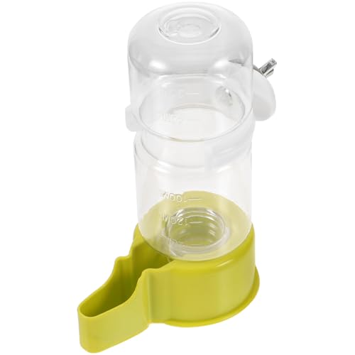 UKCOCO Vogeltrinker Taube Container Vogeltränke Für Den Garten Käfig Hamster Wasserflasche Automatisch Wellensittich Wasserspender Flüssig Wachteltrinker Vogel Flasche Plastik von UKCOCO