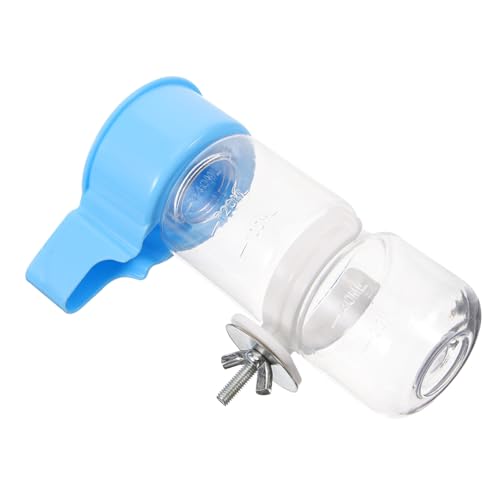 UKCOCO Vogeltrinker wild Käfig Guinea-Wasserflaschen Brunnen Hamster Vogelwasserer Wasserspender für Vögel automatische Futterspender für Papageien Wasserspender für Papageien Plastik von UKCOCO