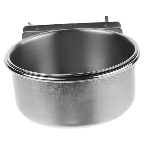 UKCOCO Wandmontierter Hundenapf Wassernapf Für Hundebox Hundenapf Füttern Katzennäpfe Haustiernapf Welpenwasserschale Papageienfütterung Hund Wassernapf Silver Rostfreier Stahl UKCOCO Wandmontierter Hundenapf Wassernapf Für Hundebox Hundenapf Füttern Katzennäpfe Haustiernapf Welpenwasserschale Papageienfütterung Hund Wassernapf Silver Rostfreier Stahl von UKCOCO