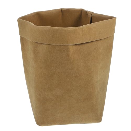 UKCOCO Waschbarer Kraftpapierbehälter für Pflanzen Dekorative Wiederverwendbare Papiertüte als Blumentopfdeckel S zur Dekoration und Aufbewahrung UKCOCO Waschbarer Kraftpapierbehälter für Pflanzen Dekorative Wiederverwendbare Papiertüte als Blumentopfdeckel S zur Dekoration und Aufbewahrung von UKCOCO