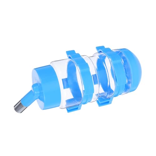 UKCOCO Wasserflaschenspender Für Haustiere, Automatischer Wasserspender Zum Aufhängen Mit Edelstahldüse, Großes Fassungsvermögen Für Hunde Und Katzen, 400 Ml von UKCOCO