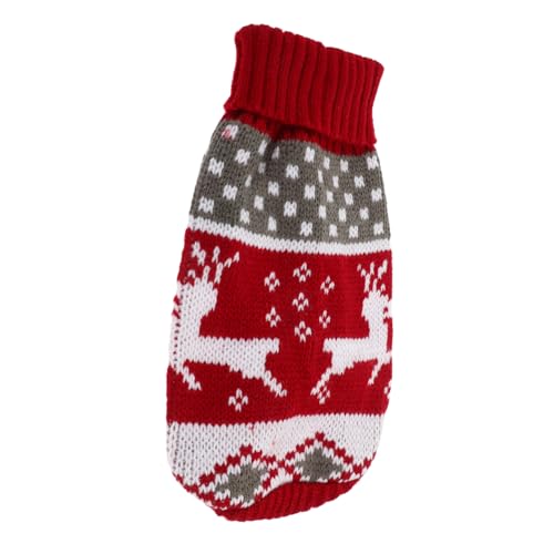 UKCOCO Weihnachtlicher Hundepullover aus Weichem Strick Dicker Atmungsaktiver Haustierpullover für Kleine Hunde und Katzen Warmes Winter Kleidungsstück Modisches Pumpkin Design UKCOCO Weihnachtlicher Hundepullover aus Weichem Strick Dicker Atmungsaktiver Haustierpullover für Kleine Hunde und Katzen Warmes Winter Kleidungsstück Modisches Pumpkin Design von UKCOCO