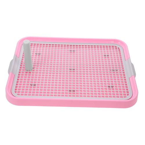 UKCOCO Welpen Toiletten Aus Kunststoff Für Indoor Nutzung Langlebig Reinigen Fördert Toilettengewohnheiten Rosa Haustier UKCOCO Welpen Toiletten Aus Kunststoff Für Indoor Nutzung Langlebig Reinigen Fördert Toilettengewohnheiten Rosa Haustier von UKCOCO