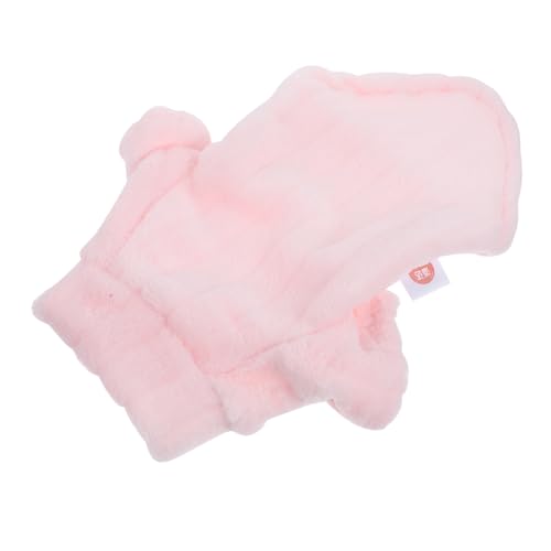 UKCOCO Winter Katzenmantel Xs Weicher Atmungsaktiver Wärmender Sphynx Katzenpullover mit Hohem Kragen für Haarlose Katzen in Hellrosa Strapazierfähige Bequeme Haustierbekleidung für von UKCOCO