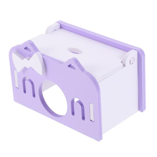 UKCOCO Zartes Hamsterhaus Für Kleintiere Versteck Mit Spielplatz Für Hamster Und Chinchillas Großes Design Fördert Aktivität Und Schlaf von UKCOCO