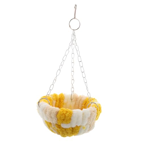 UKCOCO Papageien-winterbett Mit Spielzeug Kuschelhütte Für Vögel Warmes Nest Für Wellensittiche Und Nymphensittiche Vogelbett Mit Zubehör Für Behaglichen Schlaf Im Käfig Für UKCOCO Papageien-winterbett Mit Spielzeug Kuschelhütte Für Vögel Warmes Nest Für Wellensittiche Und Nymphensittiche Vogelbett Mit Zubehör Für Behaglichen Schlaf Im Käfig Für von UKCOCO