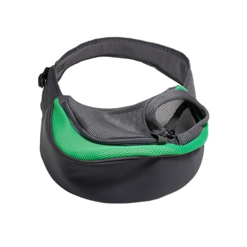 UKCOCO einzelne Umhängetasche Schultertasche Schultasche umhängetasche Haustierträger weiche Hundebox Einkaufstasche für Haustiere Beutel Haustierbedarf Transportboxen für Haustiere Green von UKCOCO